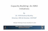 Capacity Building: An ISRO Initiativesceos.org/document_management/Working_Groups/WGCapD/... · 2015-02-25 · Postgraduate Diploma (10 months)-Remote Sensing & GIS in NRM (7 specializations: