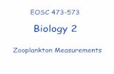 Biology 2 - University of British Columbiaswaterma/473-573/Biology2.pdf · Biology 2 . Plankton = organisms unable to swim against currents. Drifters. (Hensen 1887) Zooplankton =