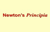 Bez tytułu slajduakw/Newton's_Principia.pdf · Mathematical Principles of Natural Philosophy DEFINITIONS Scholium AXIOMS, or Laws of Motion BOOK I (DE MOTU CORPORUM) 14 chapters,