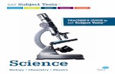Science - College Boardsecure-media.collegeboard.org/homeOrg/content/pdf/... · SAT Subject Tests cover a wide range of subject areas, including science, history and languages. Each