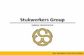 Stukwerkers Group - 2015-2016.pdf · Stukwerkers Group Stukwerkers Havenbedrijf N.V. is a private terminal operator offering stevedoring and terminal services to its customers.