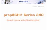 Exclusive drying and ashing technology€¦ · Precisa Gravimetrics AG - Company Profile Analysis operating at temperature of up to 1000 C Powerful heating element, protected with