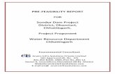 PRE-FEASIBILITY REPORT€¦ · PROJECT: Sondur Dam Project PRE-FEASIBILITY REPORT APPLICANT: Water Resource Department, Chhattisgarh. 3 Status of diversion of Forest Land for the