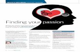 Finding your passion - Horton Consulting...Finding your passion normally passionate about what they do, ... self-defining activity that one likes or even loves. 3. Choice ... Remember,