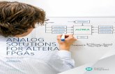 Analog Solutions For Altera Product Guide · Analog Solutions for Altera FPGAs. A message from the Vice President, Product Marketing, Corporate Marketing, and Technical Services,