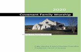 Covenant Family Worship · Covenant Family Worship Walcha Presbyterian Church . 1 PWAD PCA The Pastoral Charge of Walcha- Nowendoc Walcha is a farming community of about 1500 people