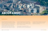 ChAPTER 1 about aWdc€¦ · AWDC Sustainability report 2014 CHapter : ABOUT AWDC 5 Governance and management structure As already mentioned, AWDC is a private foundation and does