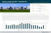 DFW Multifamily Report 1Q 2018 - Texas A&M …...DELIVERIES AND DEMAND ECONOMIC TRENDS BERKADIA DALLAS FORT-WORTH MULTIFAMILY REPORT DELIVERIES NET ABSORPTION 4,278 4,340 Units YTD
