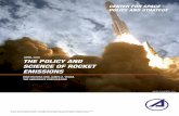 EMISSIONS - The Aerospace Corporation€¦ · Fool Me Twice, Shame on Me Concerns about atmospheric rocket emissions are analogous to early recognition of space debris, which continues