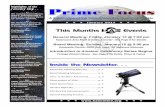 Inside the Newsletter. · Mike Sinclair (Jumbo Pocket Sky Atlas, donated by Sky & Telescope); Don Stilwell (LED Flashlight); Beverly Byle (Moon phase calendar, donated by Roger &