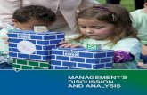 MANAGEMENT’S DISCUSSION AND ANALYSIS · FY 2018 AGENCY FINANCIAL REPORT | U.S. DEPARTMENT OF EDUCATION 3 MANAGEMENT’S DISCUSSION AND ANALYSIS OUR MISSION. The U.S. Department