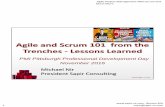 Agile and Scrum 101 from the Trenches - Lessons Learned Agile Project Management With Scrum and Much