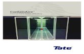 ContainAire - Dynamic Building Systems, Inc€¦ · Typical Aisle Containment Designs Cold Aisle Containment Cold Aisle containment systems are very common in perimeter CRAC/CRAH