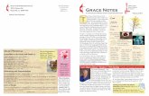 Gather to Christ Grace Notes Go to Serve · as we explore this year’s theme of “Giving and For-giving.” Next month, look for a commitment form to fill out and return regarding