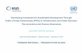 Harnessing Investment for Sustainable Development Through ... · Public Services Sectors: A data overview and data challenges Harnessing Investment for Sustainable Development Through