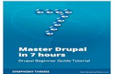 Master Drupal in 7 hours – Drupal 7 version Drupal in 7 hours_v1.1.pdf · 10 Master Drupal in 7 hours – Drupal 7 version Drupal is similar, it is known as an exclusive playground