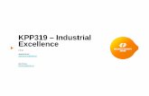 KPP319 – Industrial Excellence - MDHzoomin.idt.mdh.se/course/kpp319/HT2015/Lectures/Lecture 1... · 2015-09-08 · KPP319 – Industrial Excellence Teachers Lectures Mats Jackson