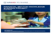 FINANCIAL SECTOR KNOWLEDGE SHARING PROJECT · 2019-12-12 · FINANCIAL SECTOR KNOWLEDGE SHARING PROJECT 5 Volume/Topic Description Author(s)1 Resources 5. Value Chain Finance •