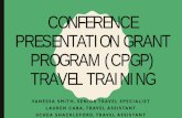 Conference Presentation Grant Program (CPGP) Information · Completed Conference Presentation Grant Program Application. 811.7.9. Copy of acceptance letter (must show the student’s