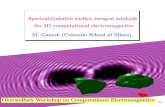 Spectral-Galerkin surface integral methods for 3D computational ...hiptmair/org/Oberwolfach/Slides10/Oberwo… · Spectral-Galerkin surface integral methods for 3D computational electromagnetics