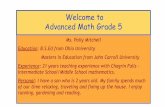 Welcome to of our time relaxing, traveling and fixing up ... CFEVS... · CPM - Grade 6 Math (CC1 Textbook - Common Core Book #1) Many students, if they are struggling (usually first