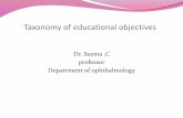 Taxonomy of educational objectives - Vydehi Institute of ...A taxonomy classifies educational objectives information into a hierarchy of levels into different domains or categories.