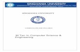 M.E. Computer Network - Singhania University · 2019-04-02 · Fundamental Computing Algorithms Numerical algorithms, ... Architecture, Volume 1, Pearson Education Asia 2. Behrouz