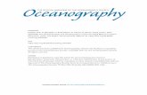 The Oceanography Society | The Oceanography Society - Oce THE … · 2017-03-31 · 14 Oceanography | Vol.30, No .1 determining the ecological and ocean-ographic mechanisms underlying