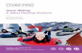 & Safety Padding Products - Tube Pro Inc...Snow Sliding & Safety Padding Products TUBE PRO INC. 2019 SNOW & SAFETY CATALOG OF PRODUCTS World Leader in Snow Tube, Waterpark Tube, River