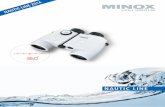 NAUTIC LINE - B&H Photo · 2014-06-30 · for more than 75 years MINOX ... With its robust and compact design, the MINOX Nautic Line perfectly rounds ... The MINOX BN7x50DCM and MINOX
