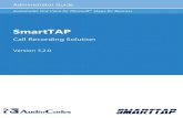 SmartTAP - AudioCodes · Administrator Guide AudioCodes One Voice for Microsoft® Skype for Business SmartTAP Call Recording Solution Version 3.2.0