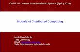 Models of Distributed Computing - Department of Computer … of Distributed... · – If done right: multiple mid-tier servers work in parallel – Back end systems centralize mainly