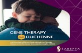 GENE THERAPY AND DUCHENNE - Sarepta Therapeutics · GENE THERAPY AND DUCHENNE An Overview of Micro-Dystrophin Gene Therapy Research for Duchenne Muscular Dystrophy (DMD) Duchenne