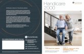 Handicare 2000 - irp-cdn.multiscreensite.com · The weight limit on the Handicare 2000 is 115 kg / 18 st. The weight limit can be increased to 137 kg / 21½ st with the heavy duty