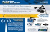 Market Tested, Market Proven GS026 WIRELESS WIND SPEED SENSOR · Market Tested, Market Proven GS026 WIRELESS WIND SPEED SENSOR The GS026 Wind Speed Sensor from Trimble’s Lifting