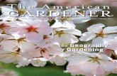 The American GARDENER · 2019-09-20 · 4 the American Gardener Board of Directors CHAIR Harry A. Rissetto, Esq. Falls Church, Virginia FIRST VICE CHAIRMAN Mary Pat Matheson Atlanta,