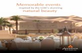 Memorable events - cdn.buildresources.co.uk€¦ · Archery Fitness Centre Boutique shop Anantara Spa Floodlit tennis court Library with wireless Internet access Location Located