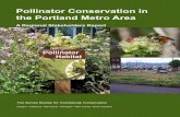 Pollinator Conservation in the Portland Metro Area · 5 Pollinator Conservation in the Portland Metro Area On November 10, 2011, twenty-five representatives from state, federal, and