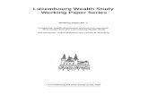 Luxembourg Wealth Study Working Paper Series · Luxembourg Income Study (LIS), we have a good idea of the income inequality ranking of OECD countries (e.g., Brandolini and Smeeding,