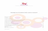 Strategy for European birth cohort research - CHICOS project · The aim of this report is to present the European-wide strategy for birth cohort research developed by the CHICOS project.