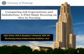 Comparing Job Expectations and Satisfaction: A …...2017/06/10  · School of Nursing Comparing Job Expectations and Satisfaction: A Pilot Study focusing on Men in Nursing Julius