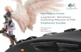 Logitech Wireless Gaming Mouse G700 Features Guide · игры, еще один для любимой стрелялки, а третий – ... един за вашия танк
