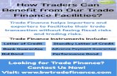 Infographics: Trade Finance Facilities – LC, SBLC, and BG MT760