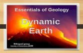 Dynamic Earth - Universidad Complutense de Madrid...2018/04/28  · Dynamic Earth Credits • Geology Kitchen. Episode #9. Plate Tectonics • Starting on Plate Tectonics (or Explaining