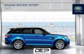 RANGE ROVER SPORT SVR - Amazon Web Services · Designed and Engineered by Special Vehicle Operations, Land Rover's center of excellence for luxury editions and performance models,