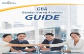 Gender-Based Analysis GUIDE - New Brunswick · Page 5 Gender-Based Analysis (GBA) GID V When the consultation will take place (the earlier in the process the better). V Who should