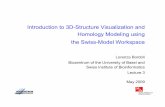 Introduction to 3D-Structure Visualization and Homology ...edu.isb-sib.ch/.../Introduction-SMW_partIII-ho.pdf · Introduction to 3D-Structure Visualization and Homology Modeling using