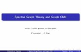 Spectral Graph Theory and Graph CNN - qdata.github.io€¦ · Reference 1 Laplacian Operator - Wikipedia 2 An introduction to spectral graph theory Jiang Jiaqi 3 Convolutional Neural