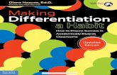 Making Differentiation a Habit · 2017-07-20 · Praise for Making Differentiation a Habit “I loved the first edition of this book, yet find this updated edition to be even better!