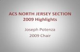 No. Jersey Section ACS -- 2009 HighlightsThe North jersey Section responded actively to this situation by . 1. Creating a new website for job postings (204 were posted) 2. Recruiting
